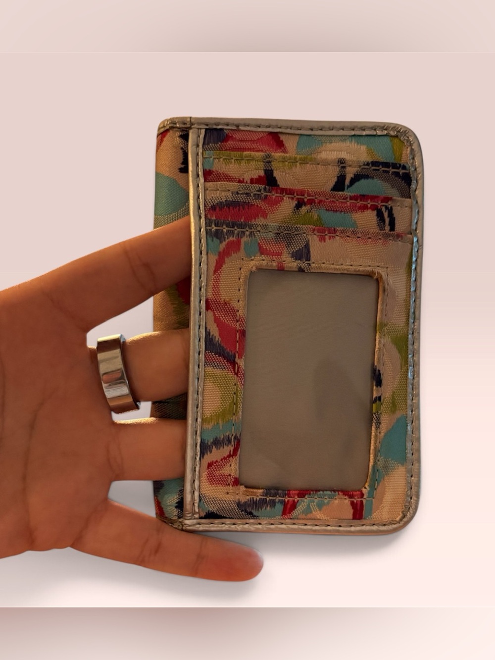 Coach Poppy Ikat Wallet - Picture 4 of 4